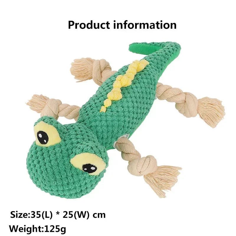 Interactive Toy Lizard Anime Plush Gecko