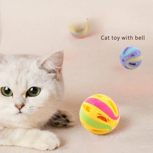 Colorful Splicing Bell Ball, Random Colors