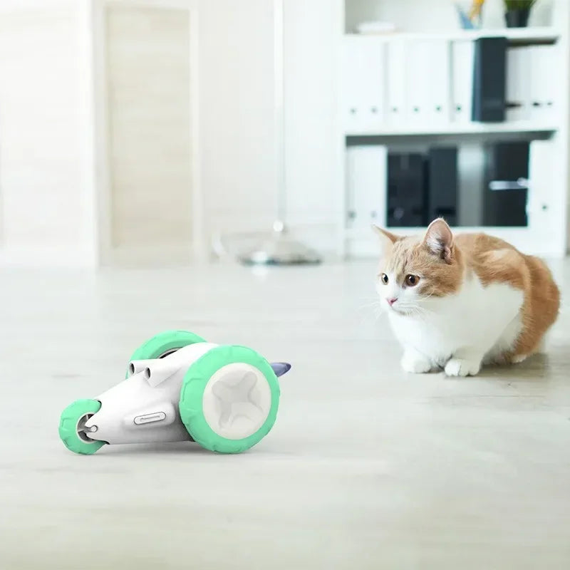 Smart Interactive Rechargeable Electric Sensor Self-moving Mice Toys for Cats