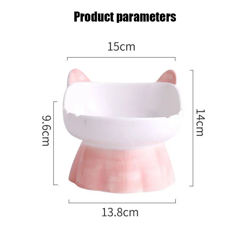 New Ceramic High Foot Food Bowl