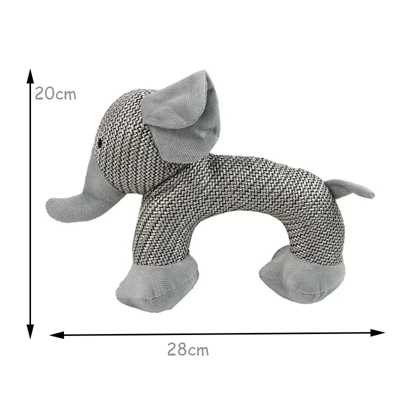 Dog Squeaky Toys Pet Chew Toy, Cute Animal Shape for Puppy, Small Medium Dog