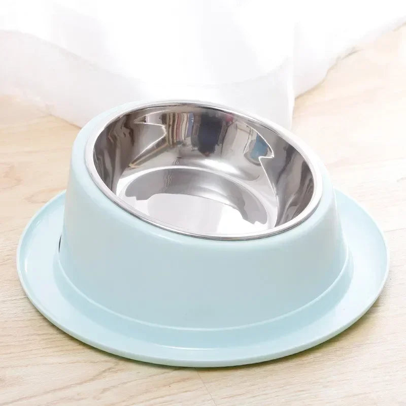 Cat Feeder Slope Anti-Ant Food Bowl For Cat,Dog Quality Stainless Steel