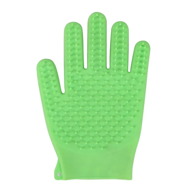 New Cat And Dog Bath Hair Removal Gloves.