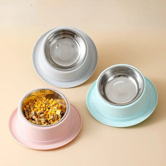 Cat Feeder Slope Anti-Ant Food Bowl For Cat,Dog Quality Stainless Steel