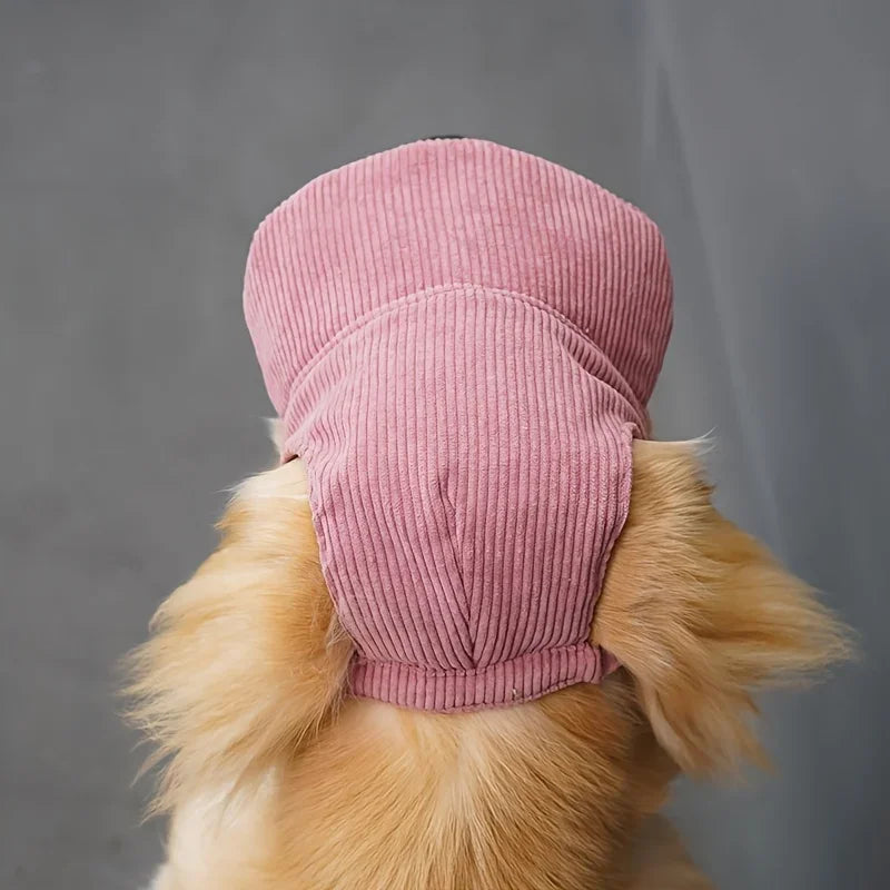 Adjustable Dog Baseball Cap, Soft Breathable Pet Sun Hat with Ear Holes