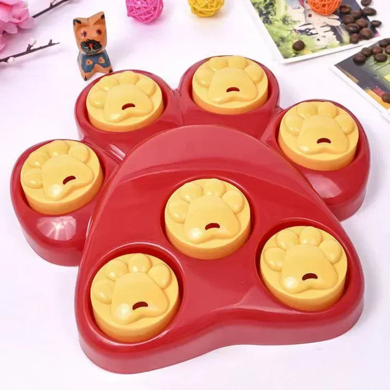 Plastic Educational Toy Anti Choke Bowl Funny Interactive Toys For Small Large Dogs