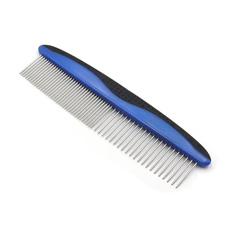 New Pet Comb Stainless Steel  Dense Double Teeth