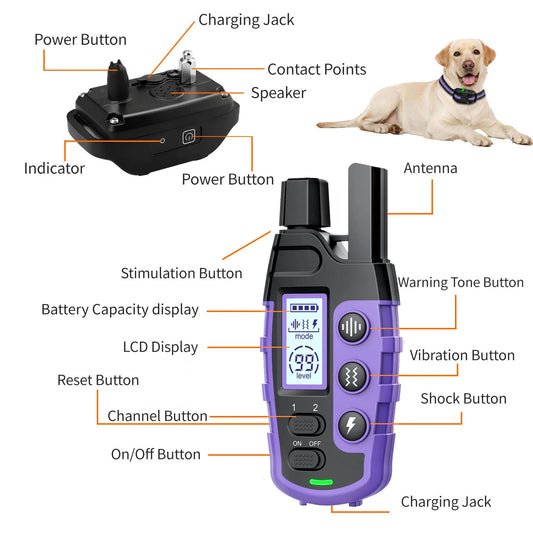 3300Ft Electric Dog Training Collar