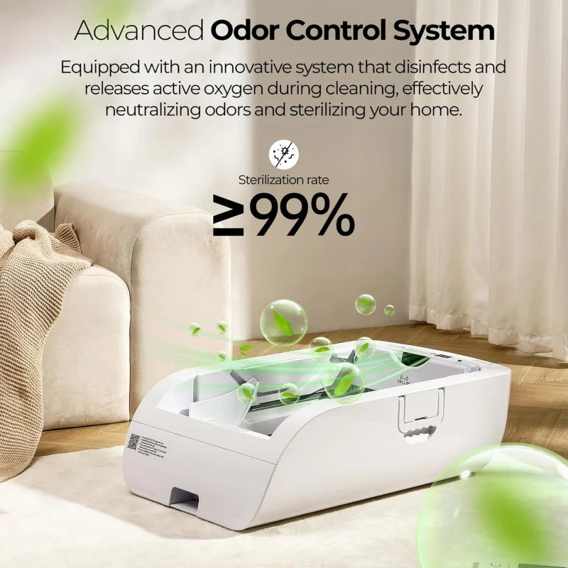 Automatic Self Cleaning Cat Litter Box Smart APP Control  with Free Accessories Kit