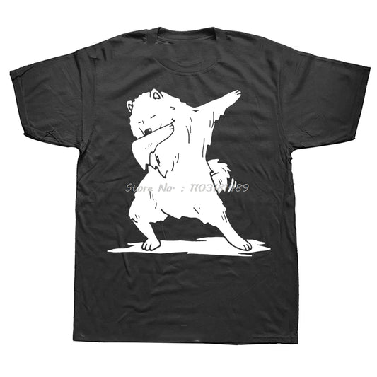 Samoyed Lovers T-shirt Oversized Unisex Streetwear Men's Clothing