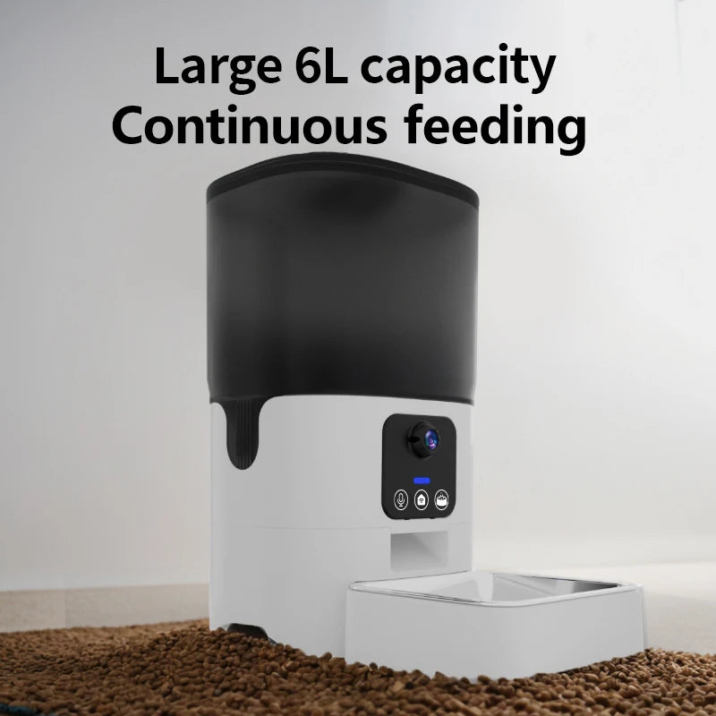 PAPIFEED Automatic Feeder WIFI intelligent timed Quantitative pet food Dispenser