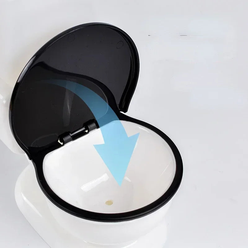 600 Ml Cat Spoof Toilet Water Dispenser, Drinking Bowl, Automatic Water Feeding