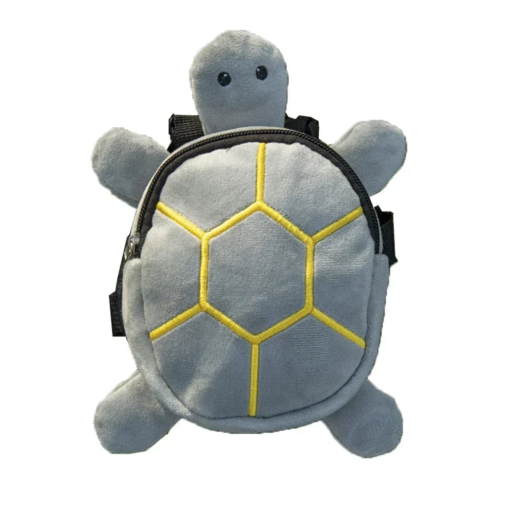 Turtle Shape Dog Snack Bag Soft Large Capacity Pet Backpack  For Small Medium Puppy Dogs
