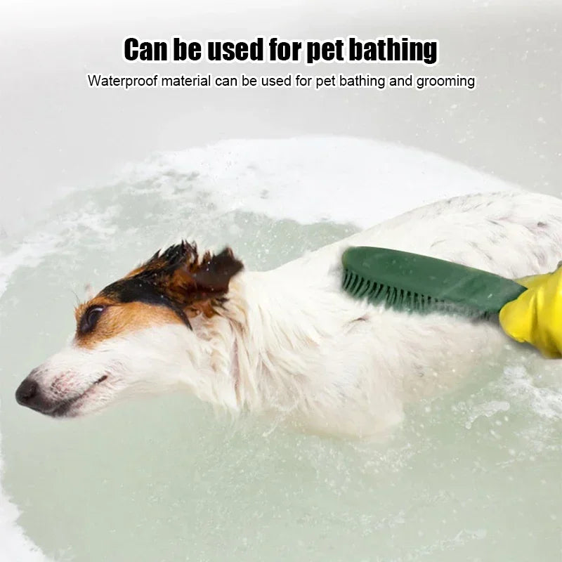 Dog Brush Pet Hair Remover Massage Cat Brush Dog Comb Dog Grooming Dogs Combs Clothes Hair Collector Wool Sticker Pet Supplies