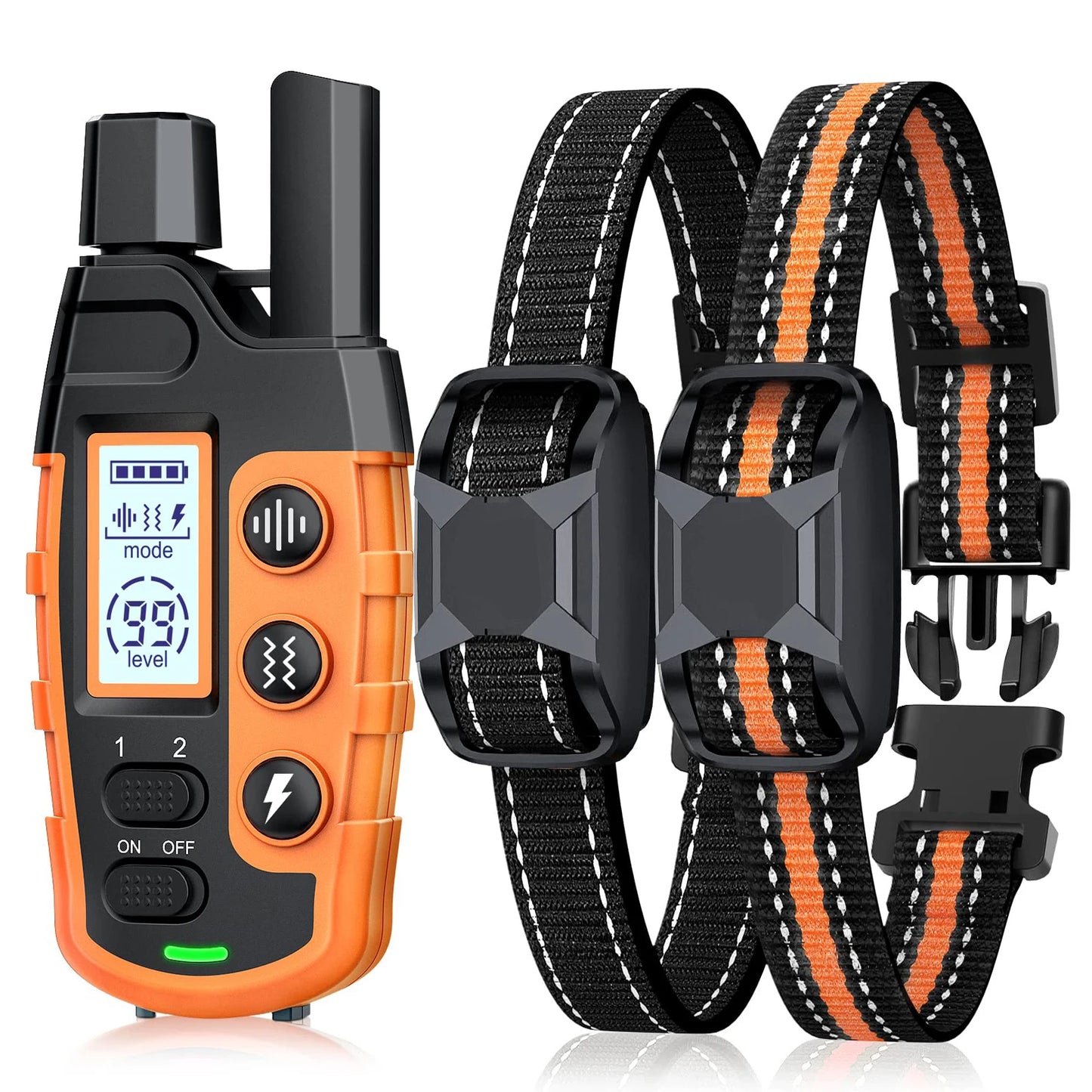 3300Ft Electric Dog Training Collar With Shock / Vibration