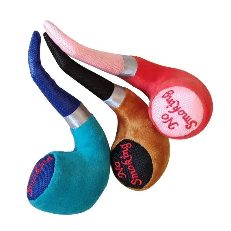 1Pc Plush Squeak Toys for Dogs, Cats, Interactive Durable Squeaker Toy.