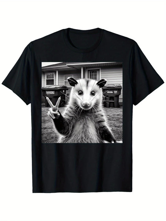 100% Cotton Opossum Meme T-Shirt