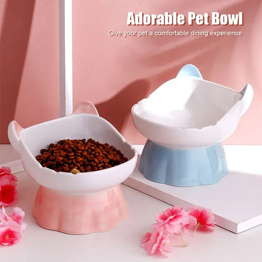 New Ceramic High Foot Food Bowl
