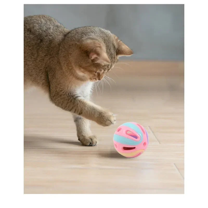 Colorful Splicing Bell Ball, Random Colors