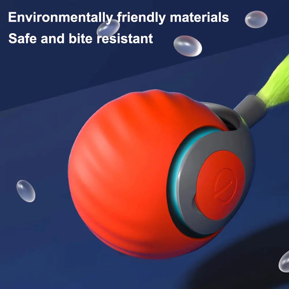 Smart Dog Toy Ball Electronic Interactive Rechargeable Automatic Moving Bouncing for Puppy Cat