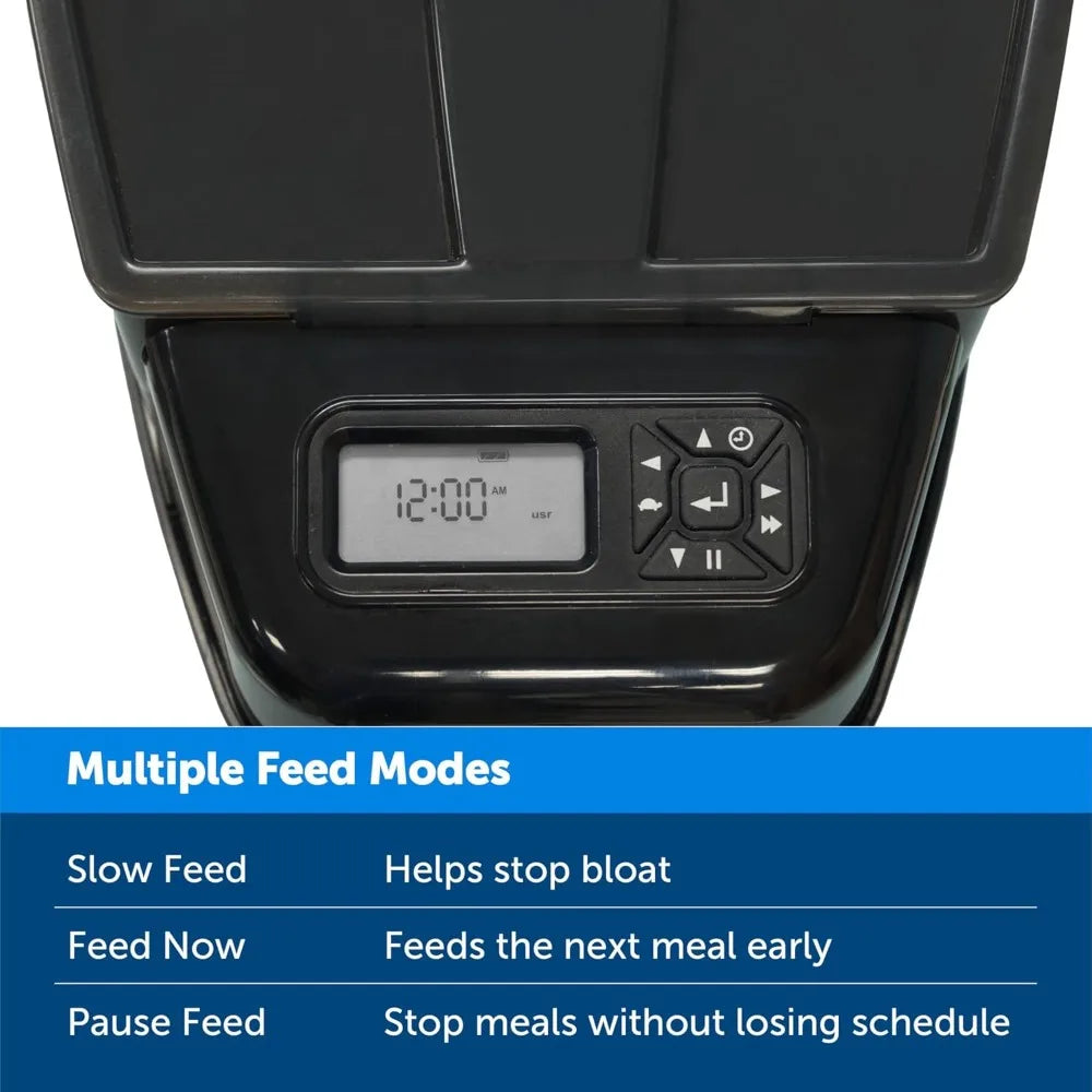 Automatic Pet Feeder for Cats Dogs - Timed, Programmable, Portion Control