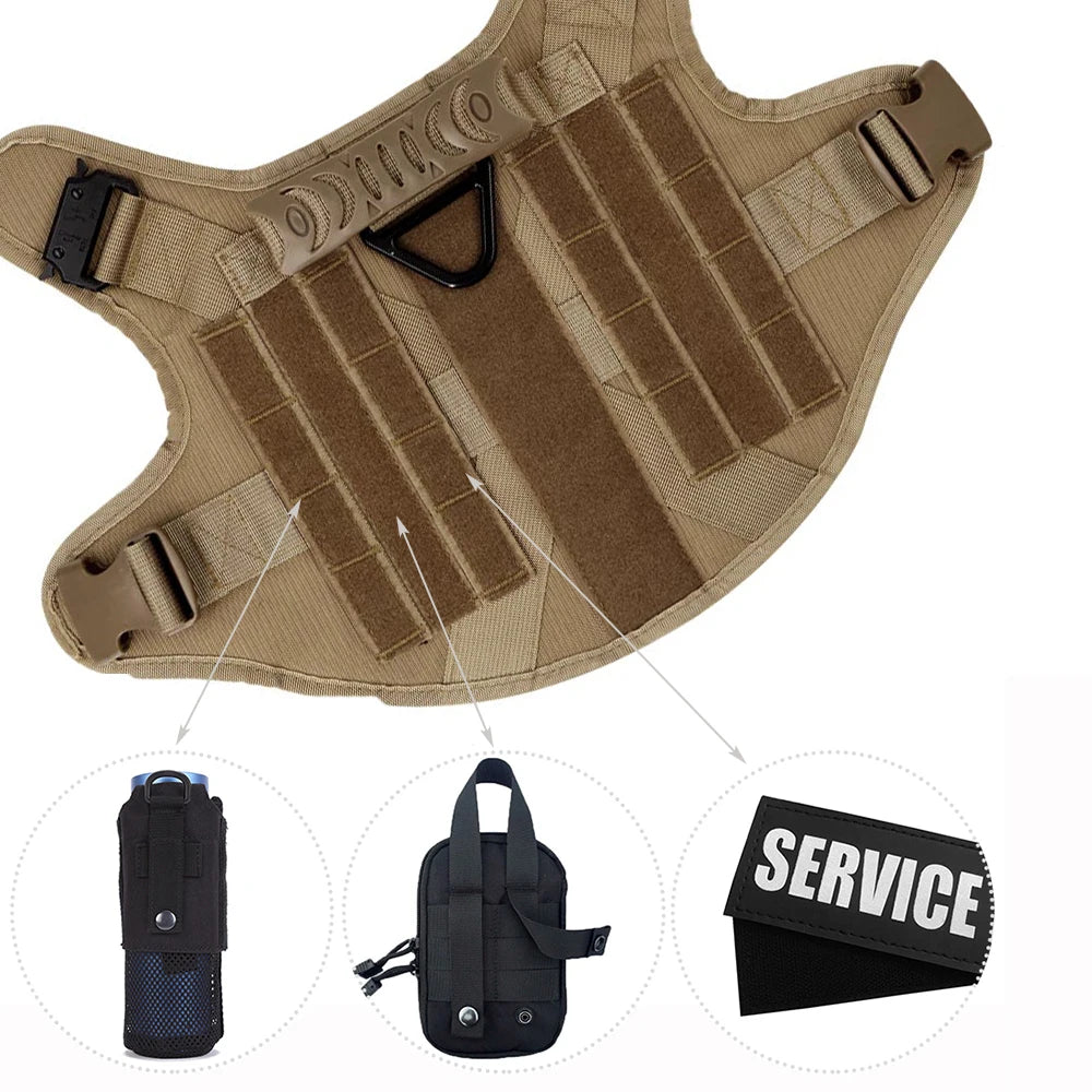 Large Dog Harness And Leash Set Training Walking Vest Medium Large Dogs