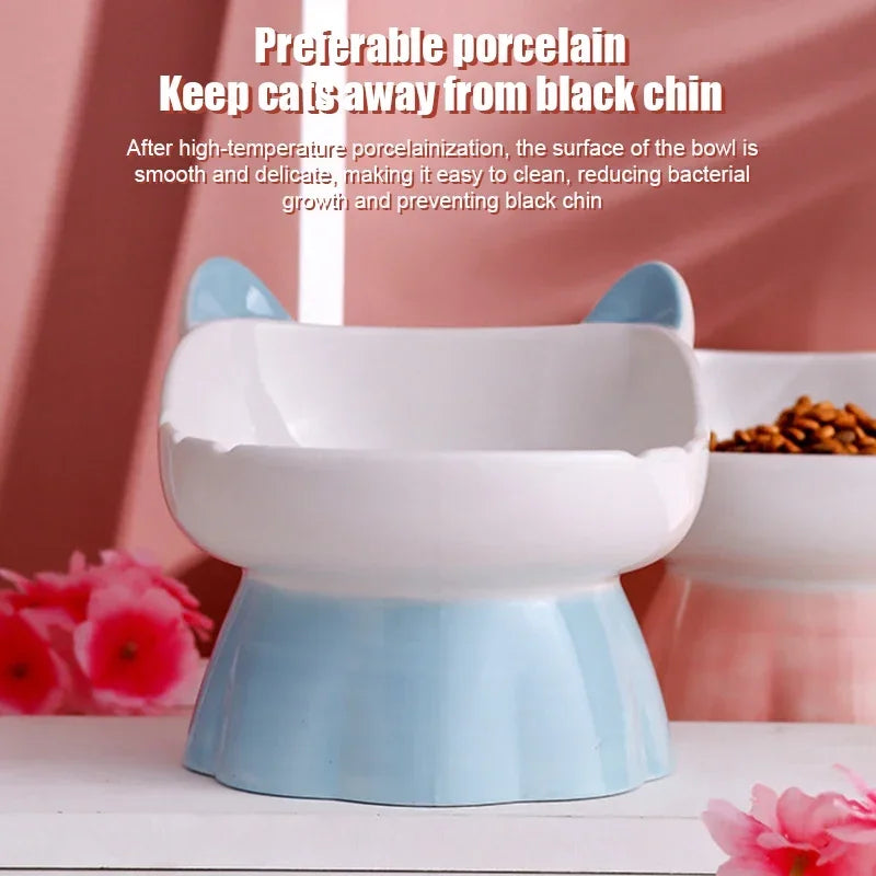 New Ceramic High Foot Food Bowl