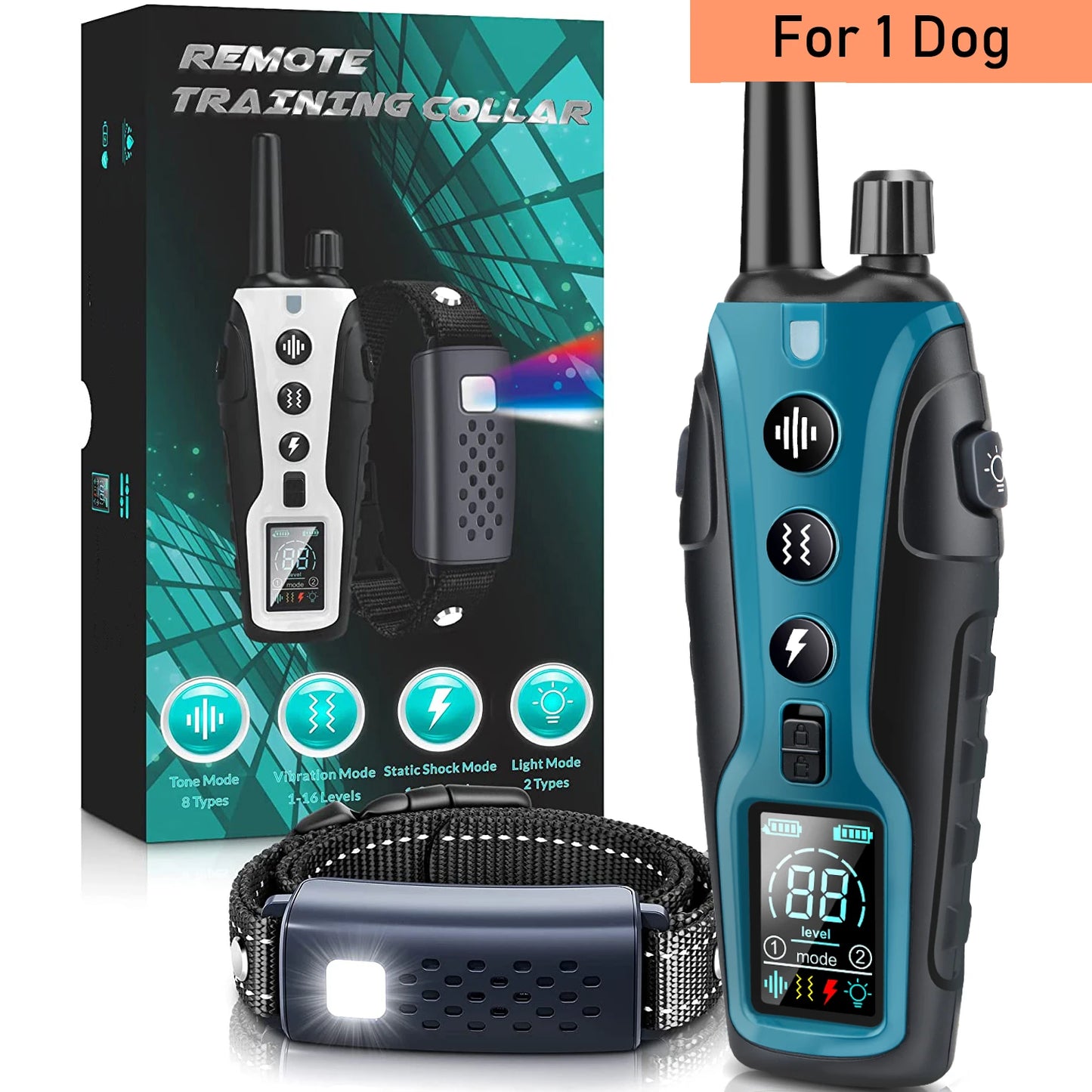 Dog Training Collar, 3300ft Range