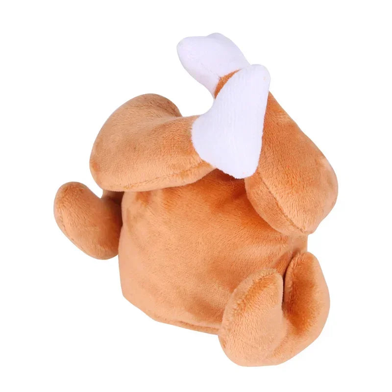 Plush Hat Adjustable Size Dress Up Chicken Leg Headdress