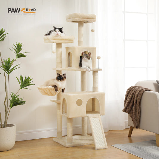Multi-Level Cat Tree with Large and Comfortable Condo