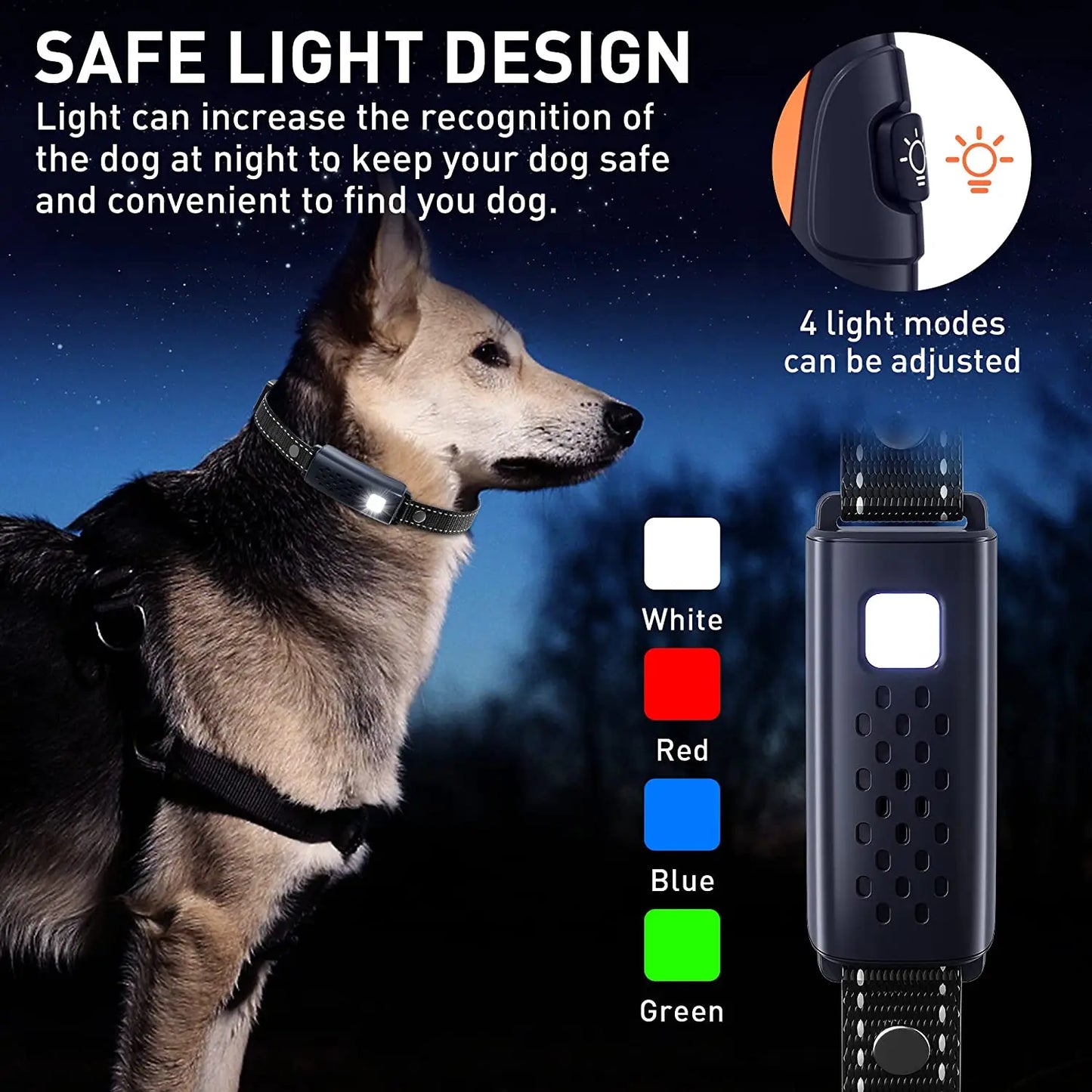 Dog Training Collar, 3300ft Range