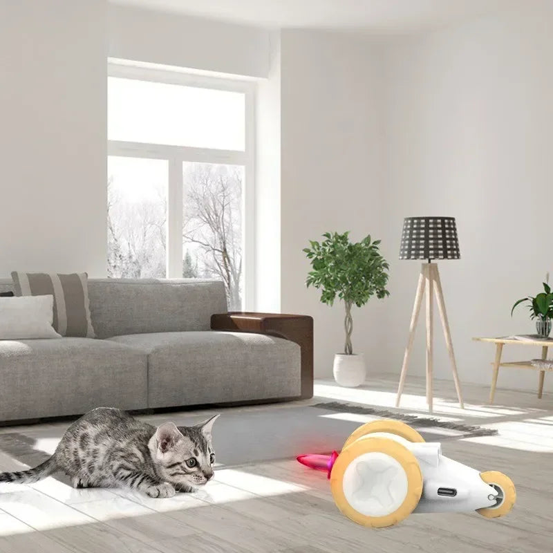 Smart Interactive Rechargeable Electric Sensor Self-moving Mice Toys for Cats