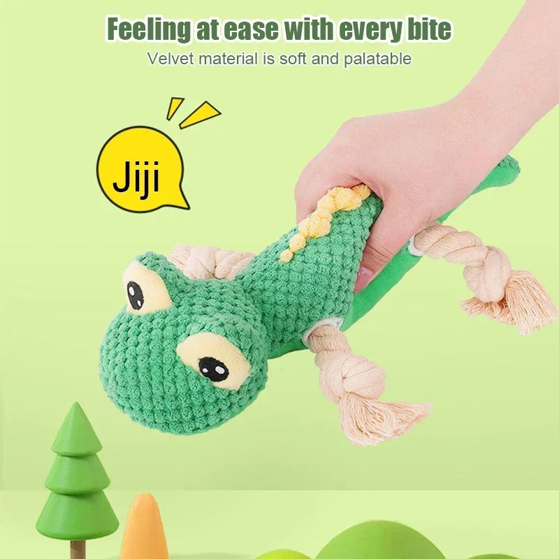 Interactive Toy Lizard Anime Plush Gecko