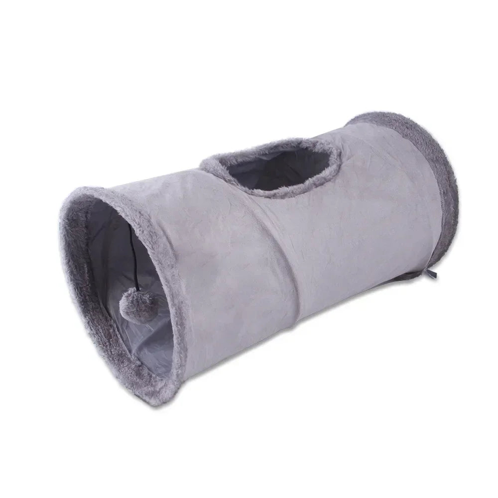 Foldable Cat Tunnel, Tube, Collapsible, Interactive Toy