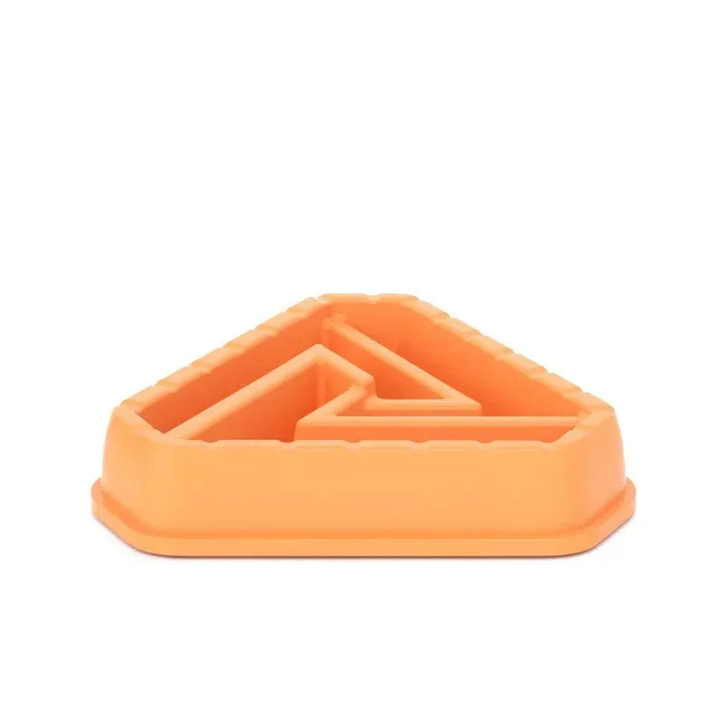 Slow Feeder Bowl Puppy Cat Slow Eating Dish Bowl Anti-Gulping